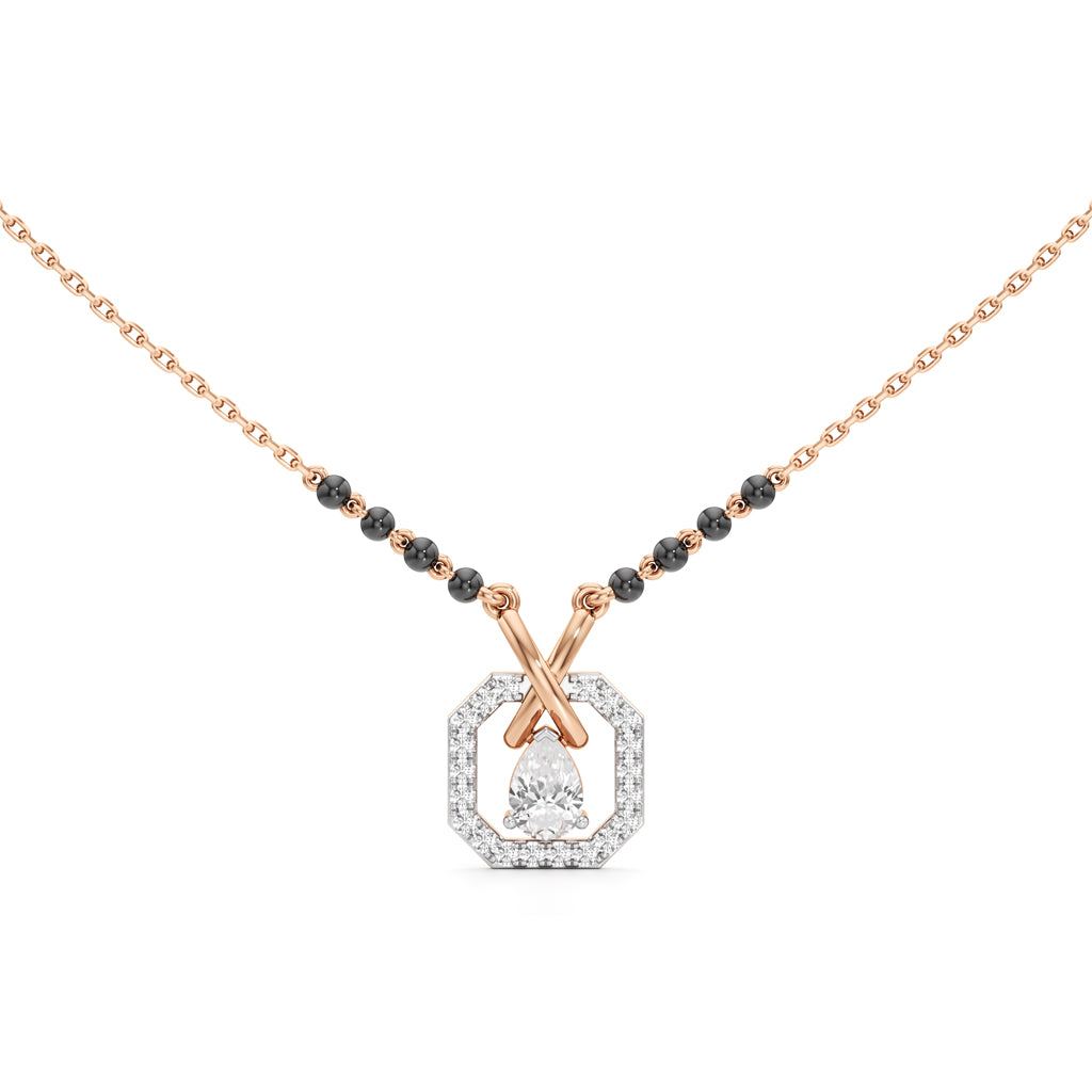 Ethereal OctaBloom Diamond Mangalsutra