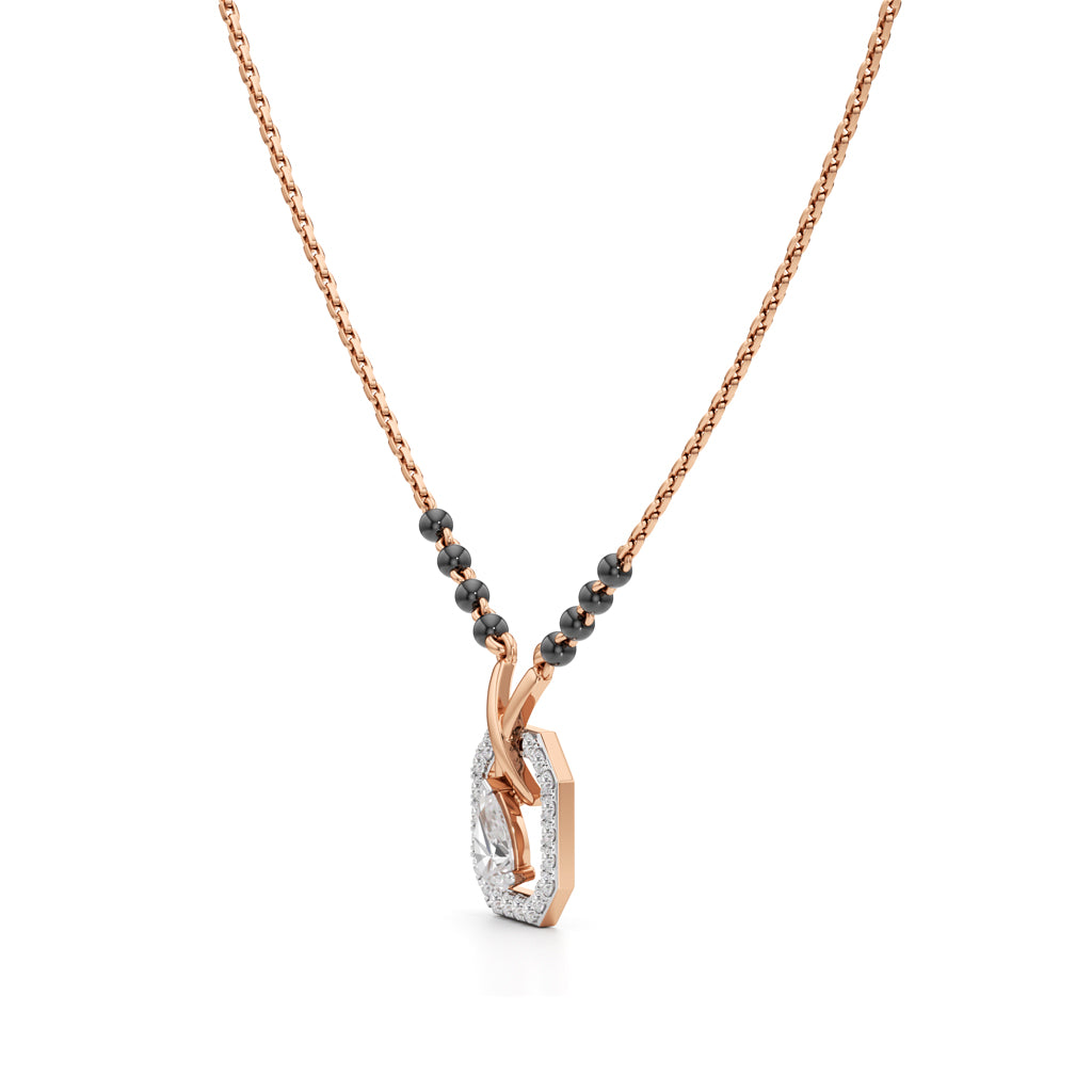 Ethereal OctaBloom Diamond Mangalsutra