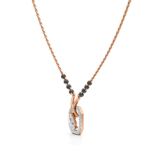 Ethereal OctaBloom Diamond Mangalsutra