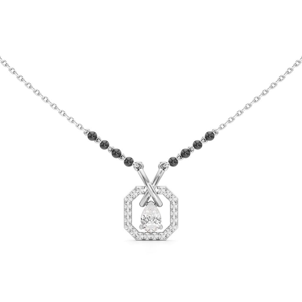 Ethereal OctaBloom Diamond Mangalsutra