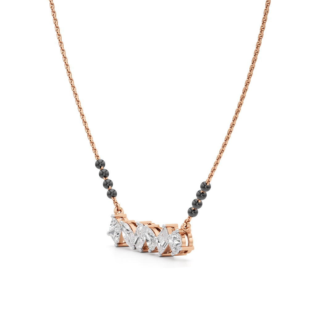 Celestia Multi-Cut Diamond Mangalsutra