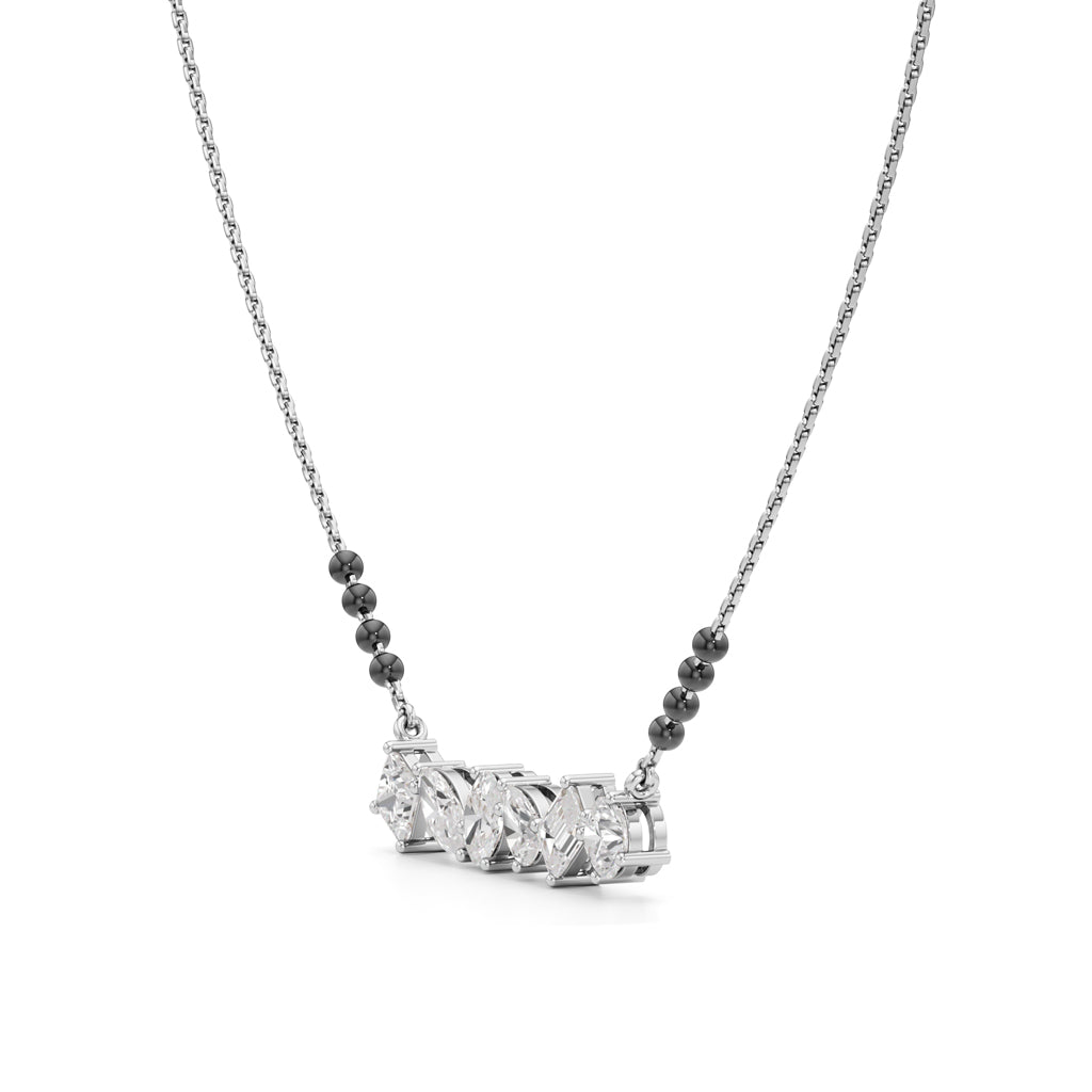 Celestia Multi-Cut Diamond Mangalsutra