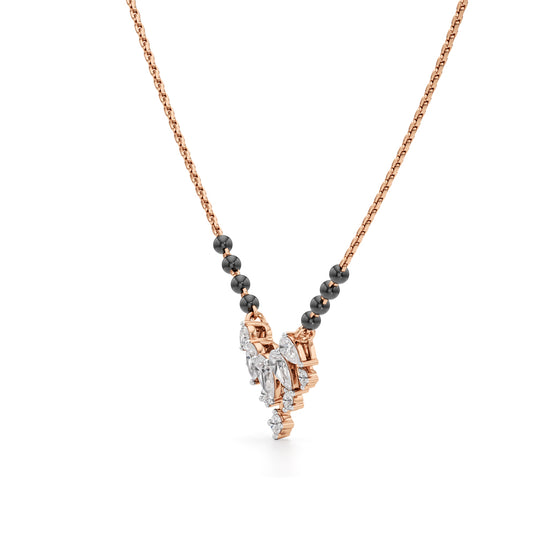 Vireya Diamond Cluster Mangalsutra