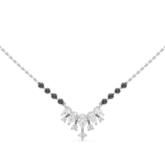 Vireya Diamond Cluster Mangalsutra