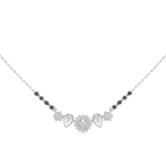 Kavya Petal Cluster Diamond Mangalsutra