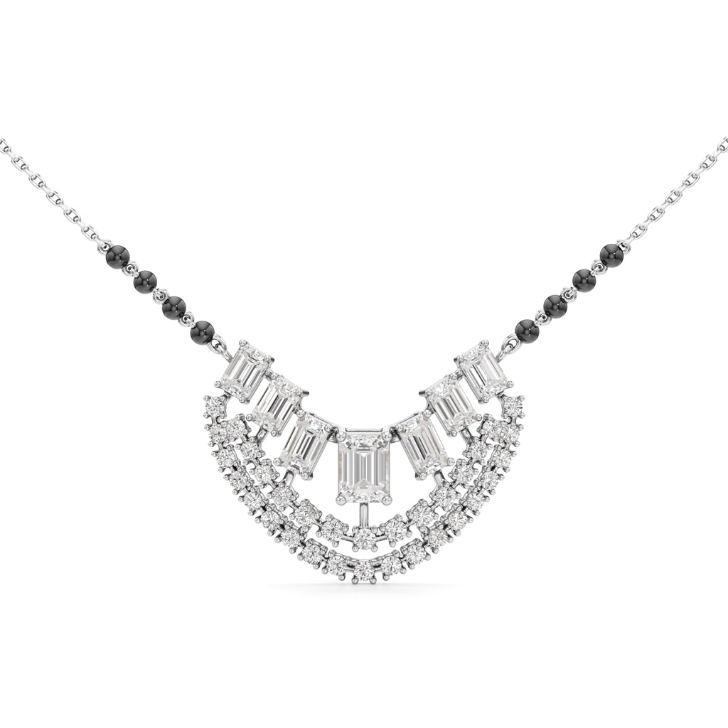 Kritika Radiant Halo Diamond Mangalsutra