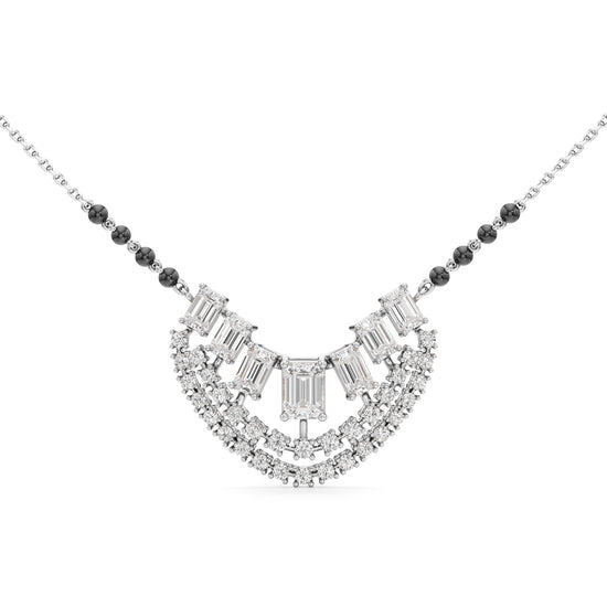 Kritika Radiant Halo Diamond Mangalsutra