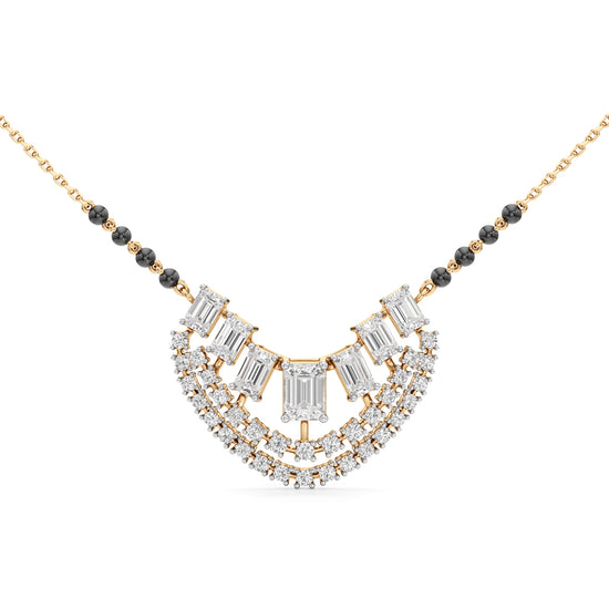 Kritika Radiant Halo Diamond Mangalsutra