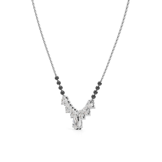 Ishita Radiant Bloom Diamond Mangalsutra