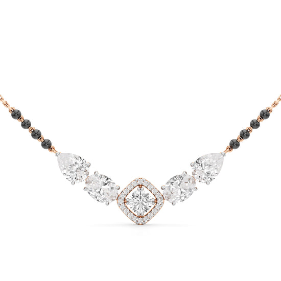 Regal Bloom Diamond Mangalsutra