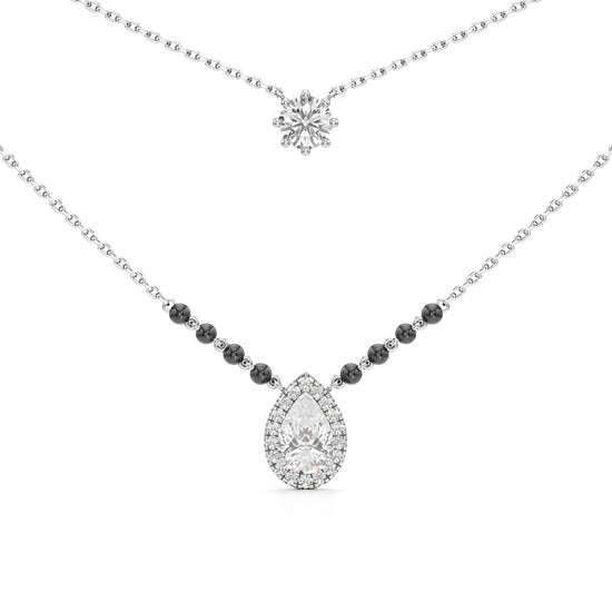 Velura Dual-Layer Diamond Mangalsutra