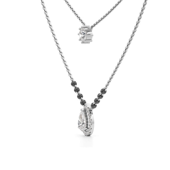 Velura Dual-Layer Diamond Mangalsutra