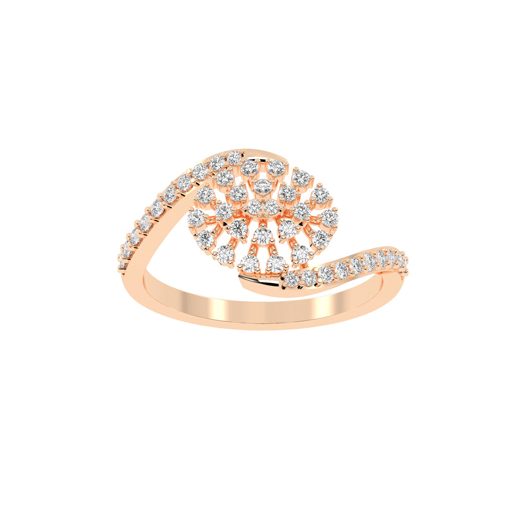 Celestial Bloom Diamond Ring