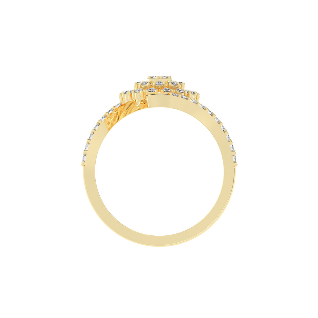 Celestial Bloom Diamond Ring